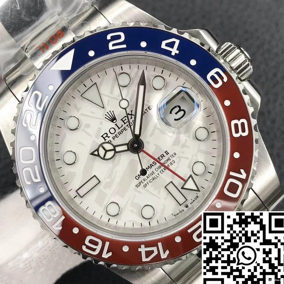 126719BLRO-0002 GMT Master Factory II GM Meteorite Rolex Dial 0101